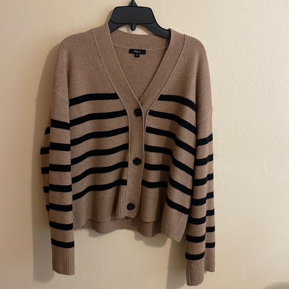 Rails Stripe Cardigan